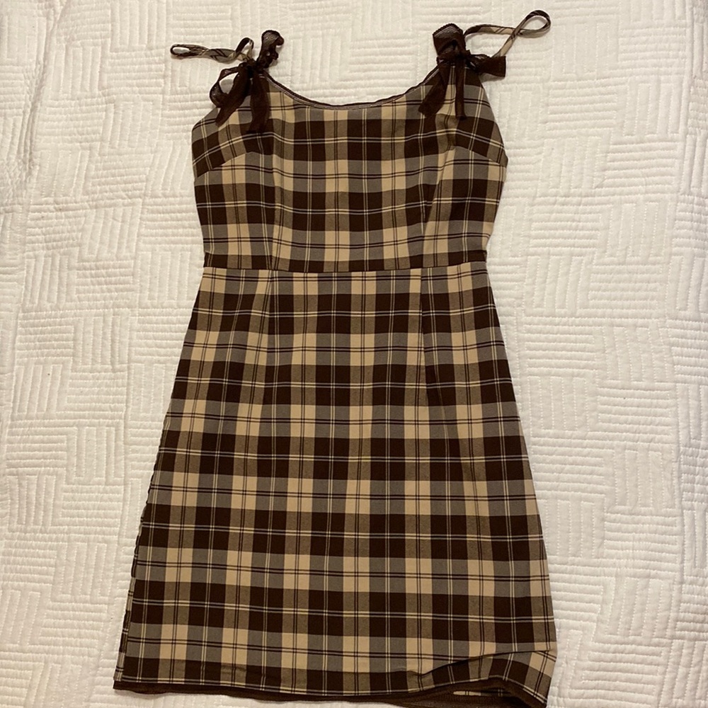 Kendall & Kylie | Plaid Mini Dress | XS